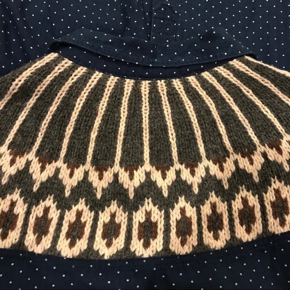 Free People Sage Blue Button Shirt Large - Picture 7 of 8